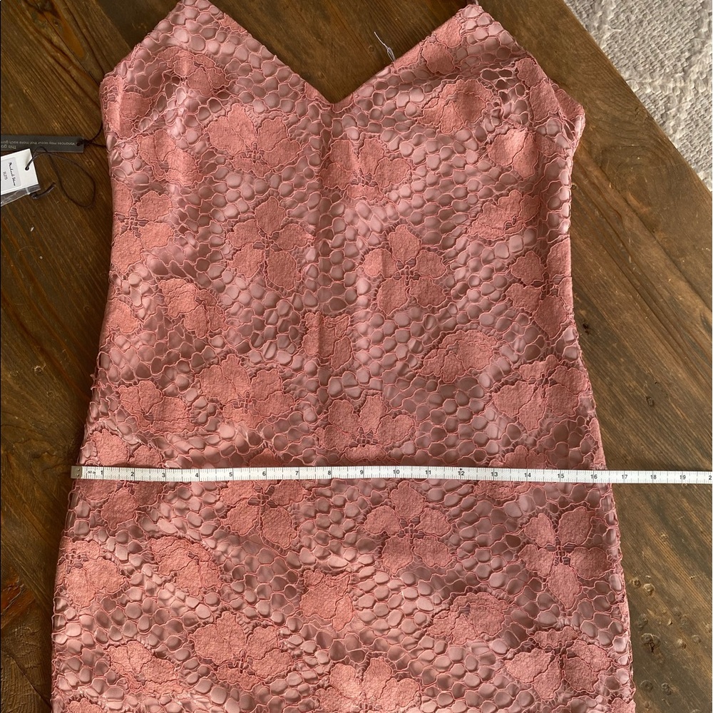 NWT Lace Dress Straps Clay - Pink size Medium - Picture 9 of 14